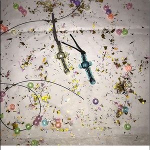 Handmade cross keychains